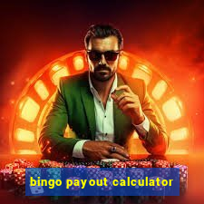 bingo payout calculator